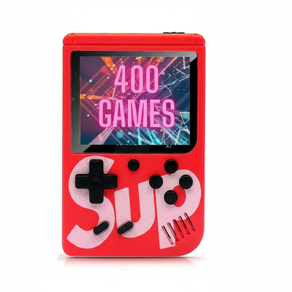 Consola Retro portátil 400 juegos