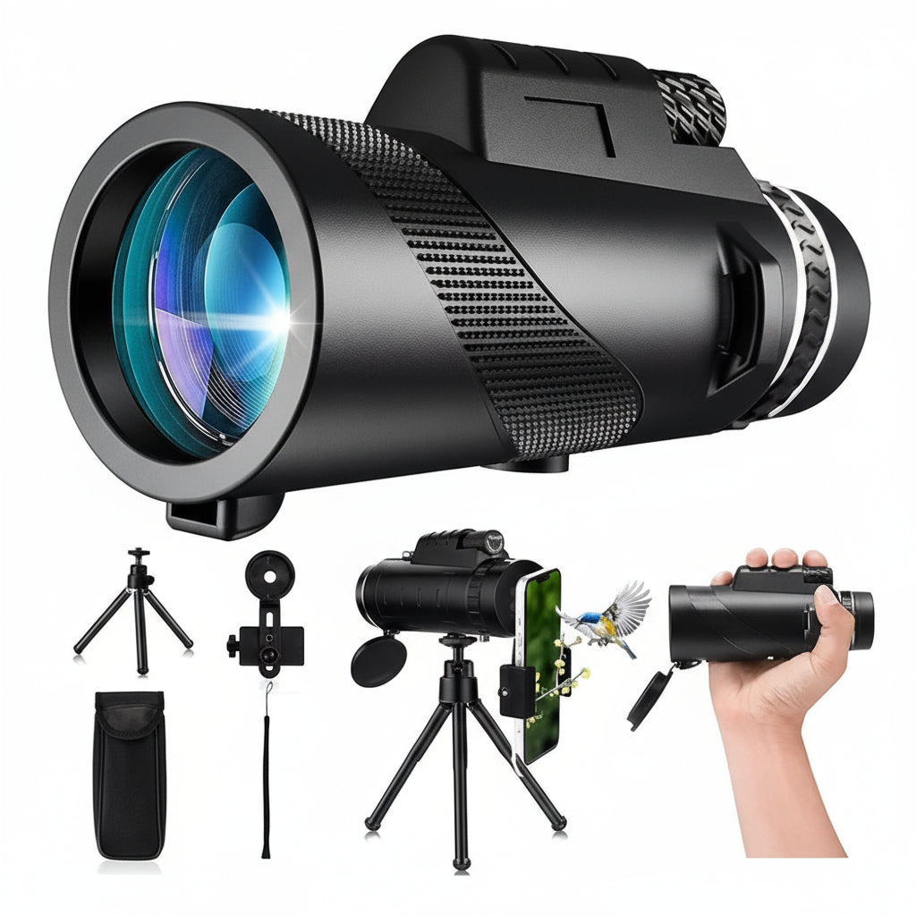 Telescopio Monocular para móvil 80x100