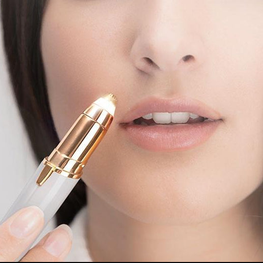Depiladora facial de precisión con LED