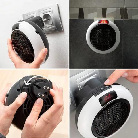 Calefactor termocerámico portatil